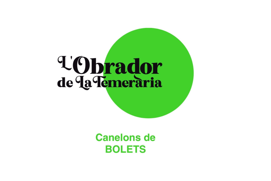 CANELONS DE BOLETS